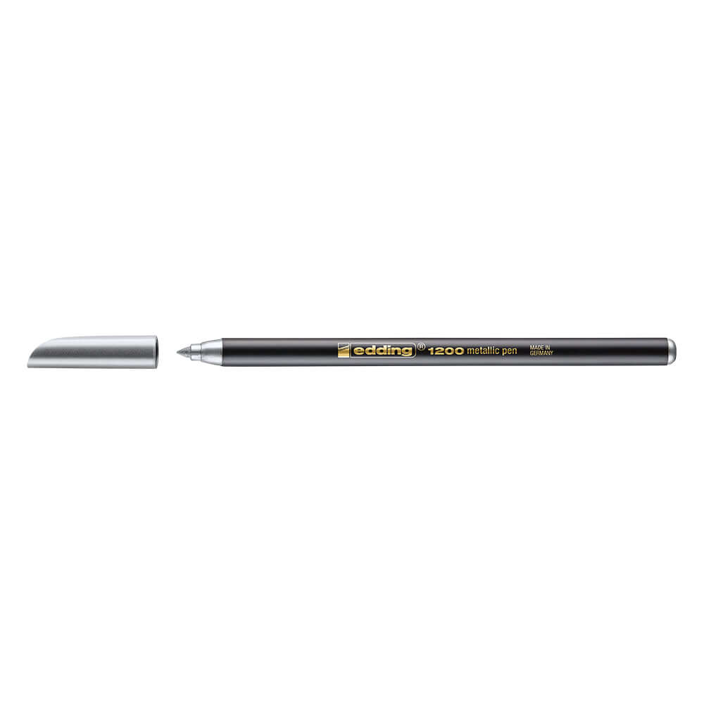 Marker, Edding 1200, tip carioca, grosime varf 1-3 mm, argintiu Marker, Edding 1200, tip carioca, grosime varf 1-3 mm, argintiu